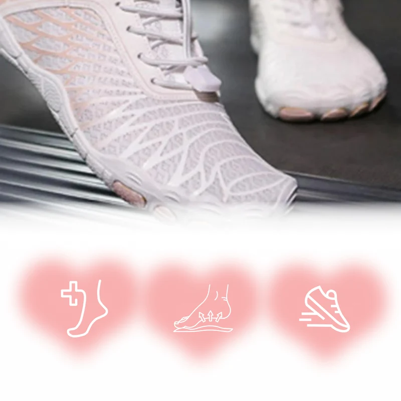 Baskets orthopédiques ultra fines à sensation pieds nus