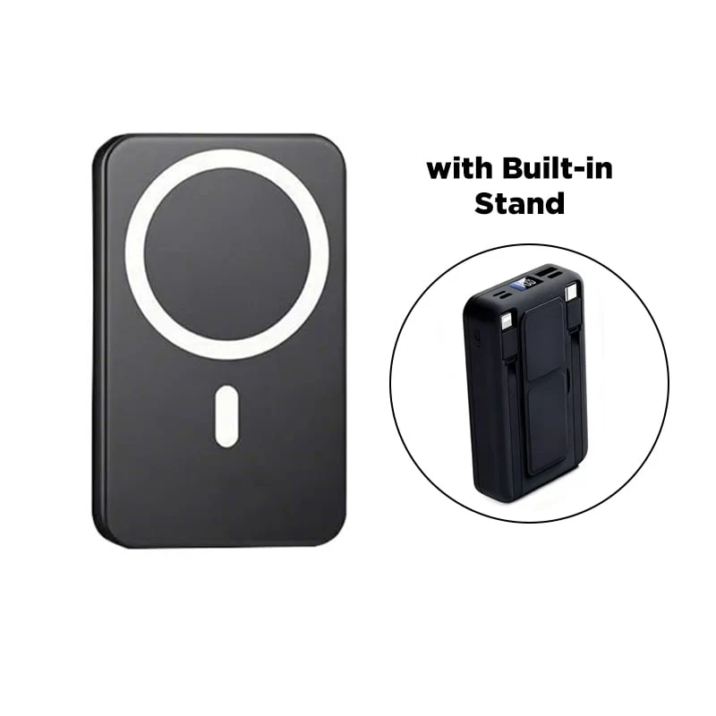 Magnet Powerbank | Tragbare MagSafe Powerbank mit kabellosem Schnellladen