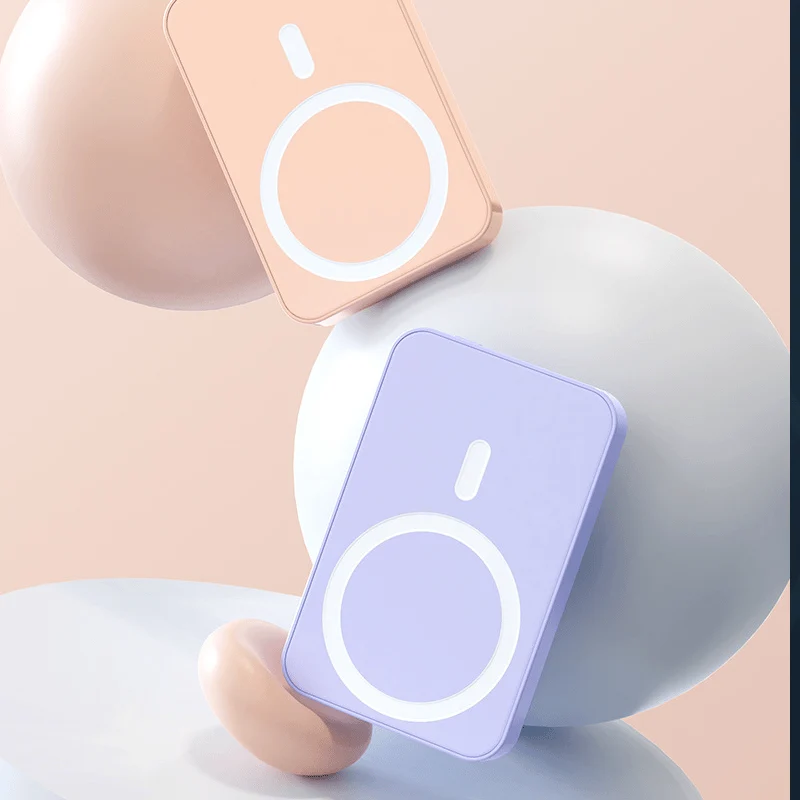 Magnet Powerbank | Tragbare MagSafe Powerbank mit kabellosem Schnellladen