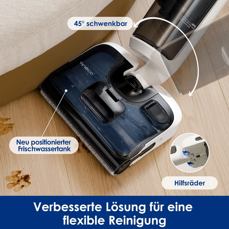 Nass- und Trockensauger | Tineco FLOOR ONE Stretch S6 mit intelligenter Reinigung