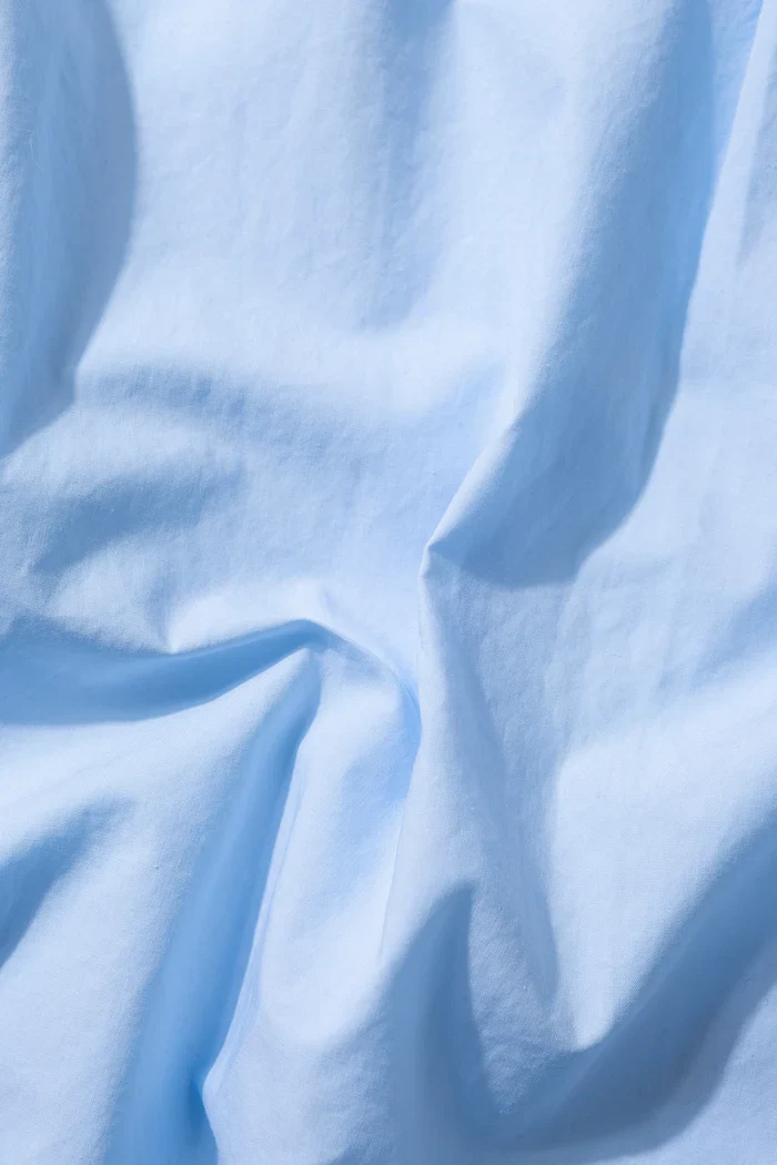 Edmmond Studios Chemise Duck Patch Popeline Light Blue