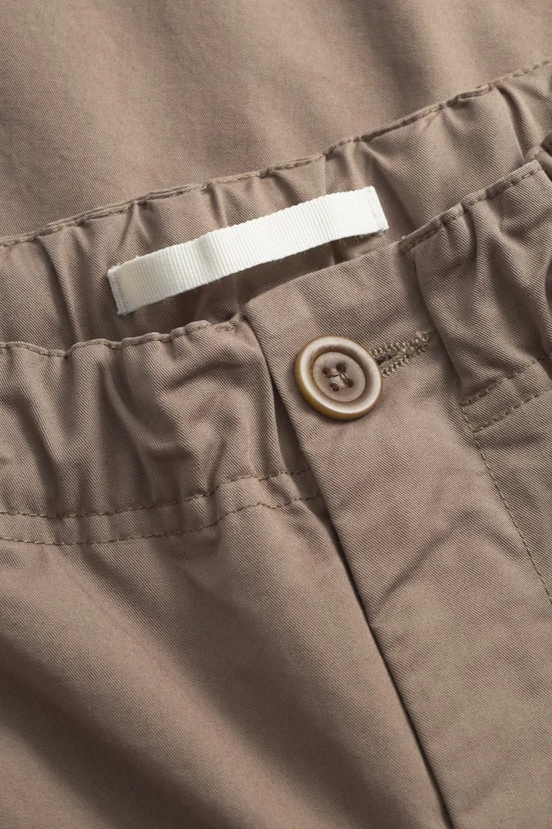 Norse Projects Pantalon Ezra Regular Mineral Dyed Fine Twill Walnut