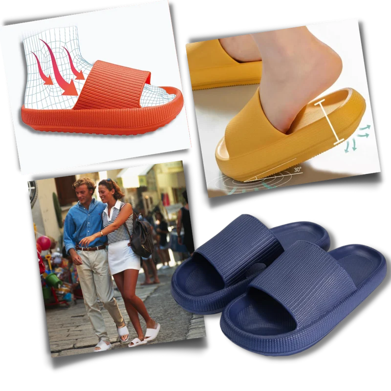 Sandales orthopédiques d'été colorées