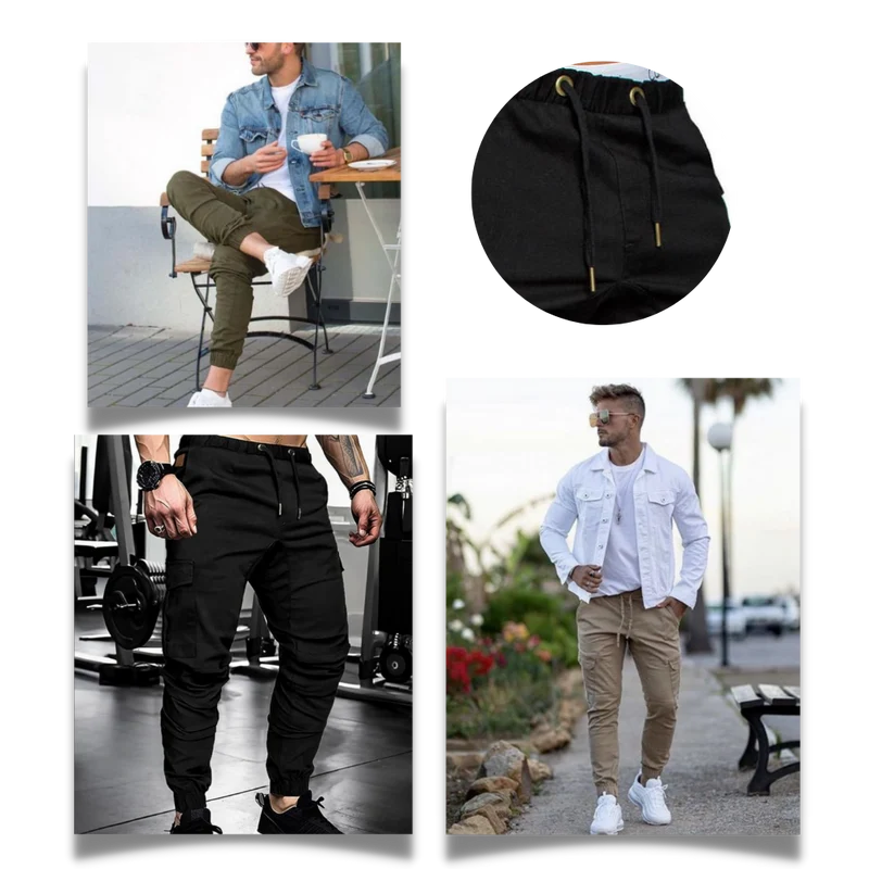 Pantalon Cargo Slim pour Hommes