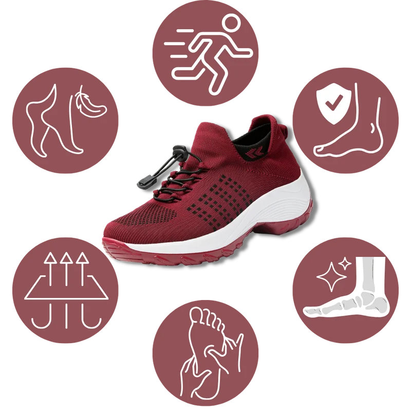 Baskets orthopédiques confortables