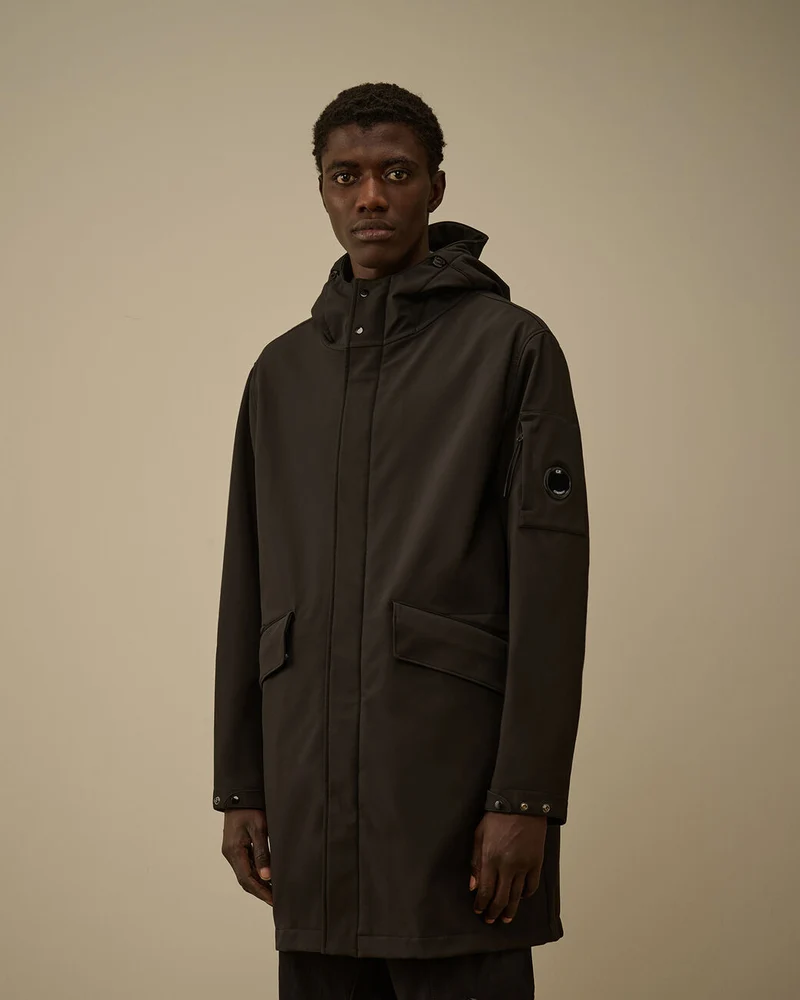 C.P. Company Parka Shell-R Hooded Black