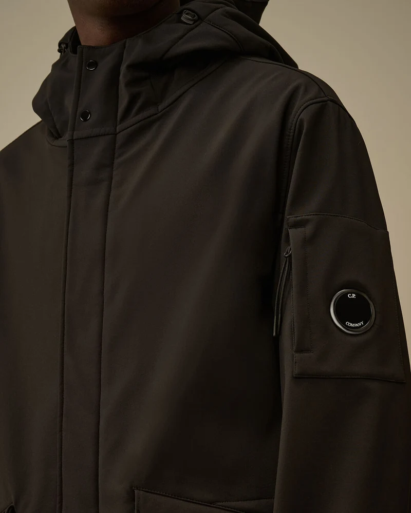 C.P. Company Parka Shell-R Hooded Black