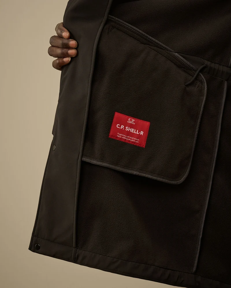 C.P. Company Parka Shell-R Hooded Black
