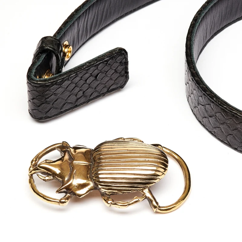 Claris Virot Boucle Beetle Dorée Or