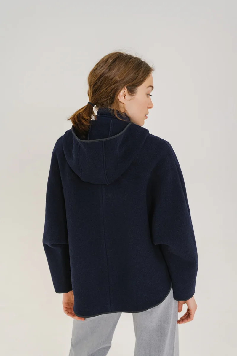 SacreCoeur Veste Ani en Laine Navy