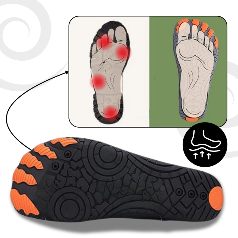 Chaussures orthopédiques ultra-minces à sensation pieds nus