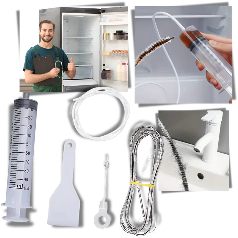 Kit de nettoyage du réfrigérateur pour la réduction des moisissures