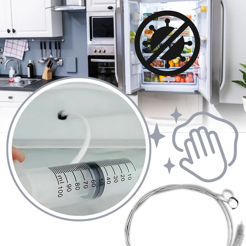 Kit de nettoyage du réfrigérateur pour la réduction des moisissures