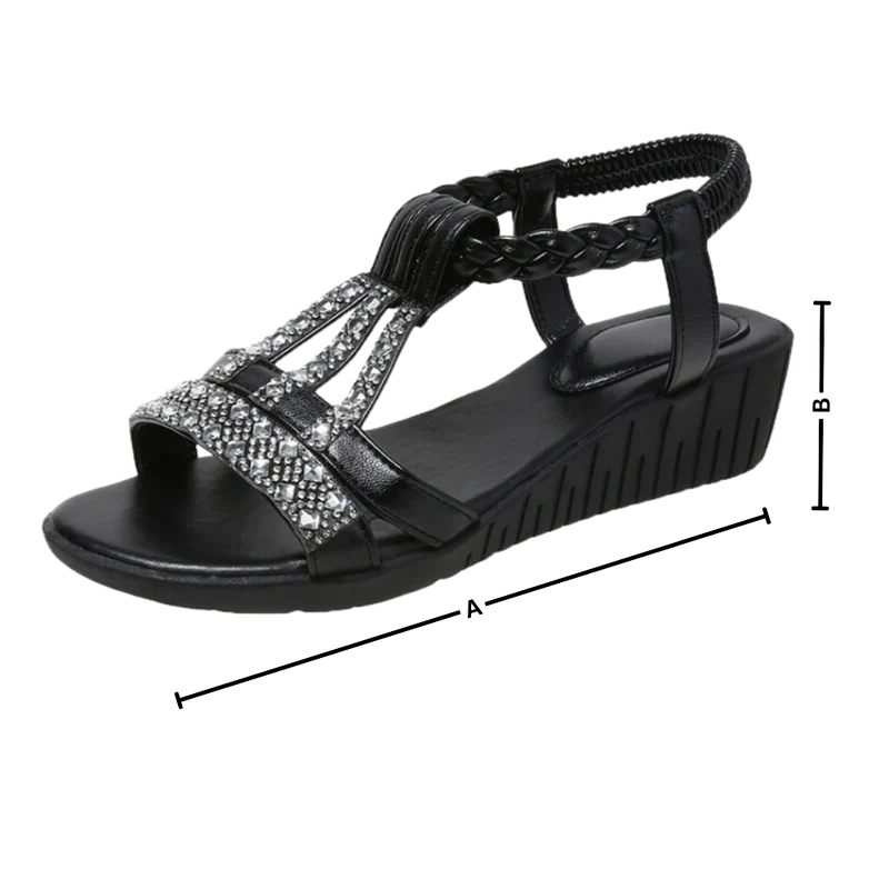 Sandales orthopédiques élégantes bohème