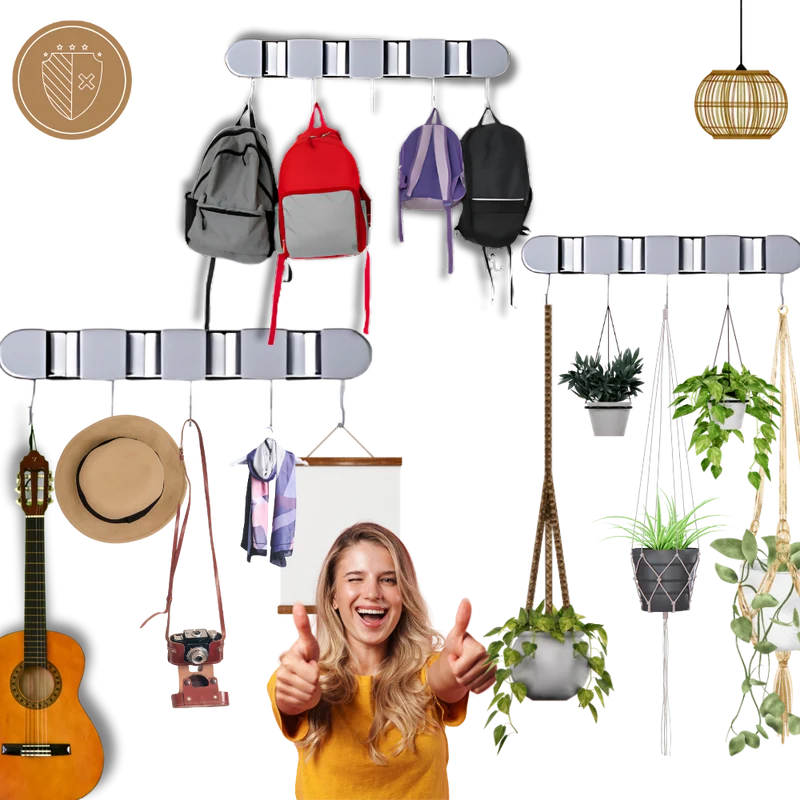 Porte-balai multifonctionnel