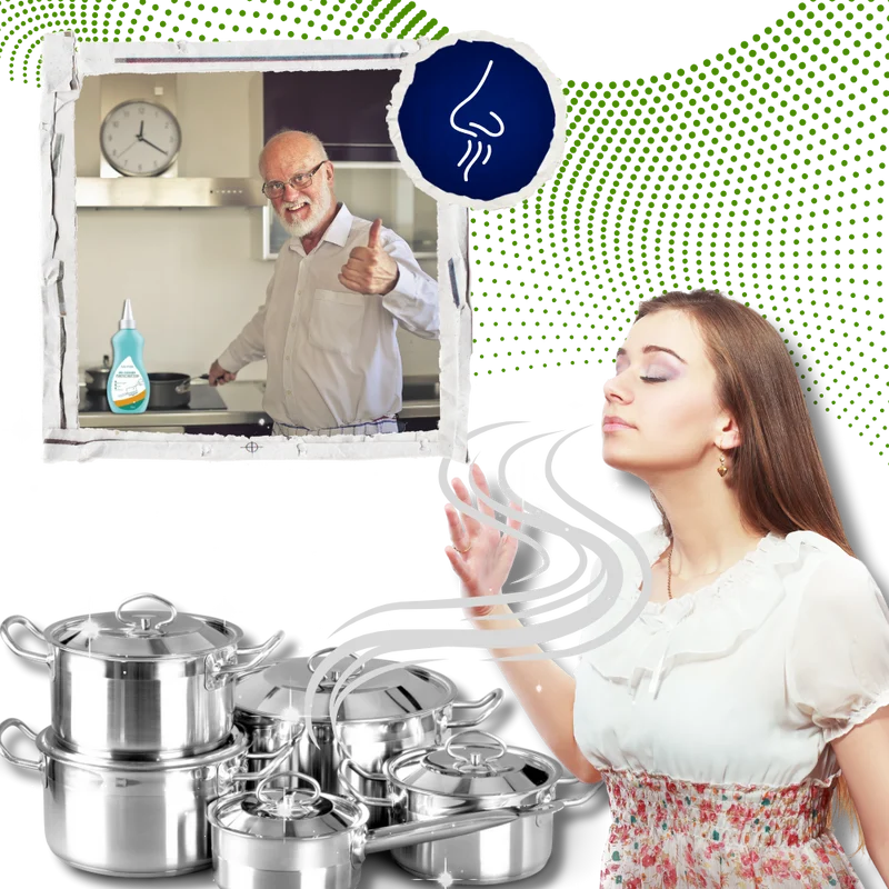 Nettoyant à action rapide pour cuisines et ustensiles