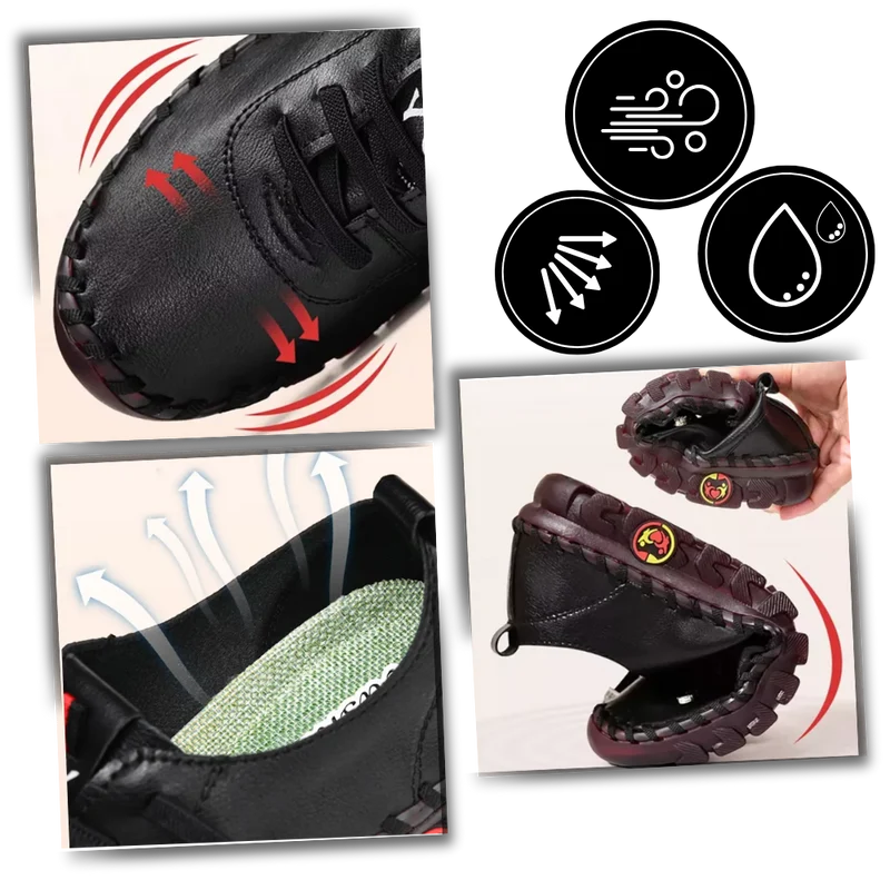 Chaussures orthopédiques à la mode