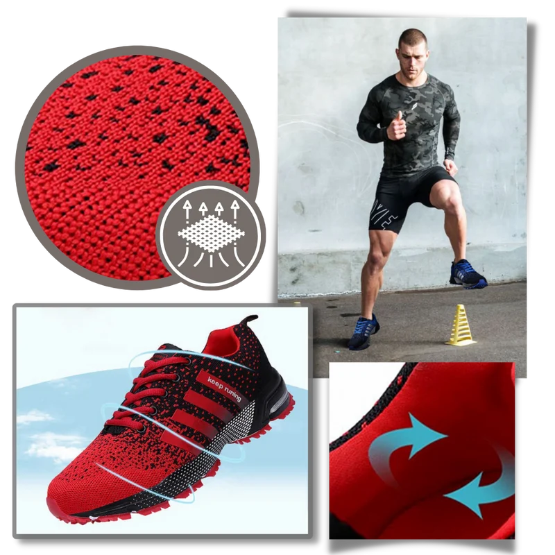 Chaussures de sport respirantes pour homme