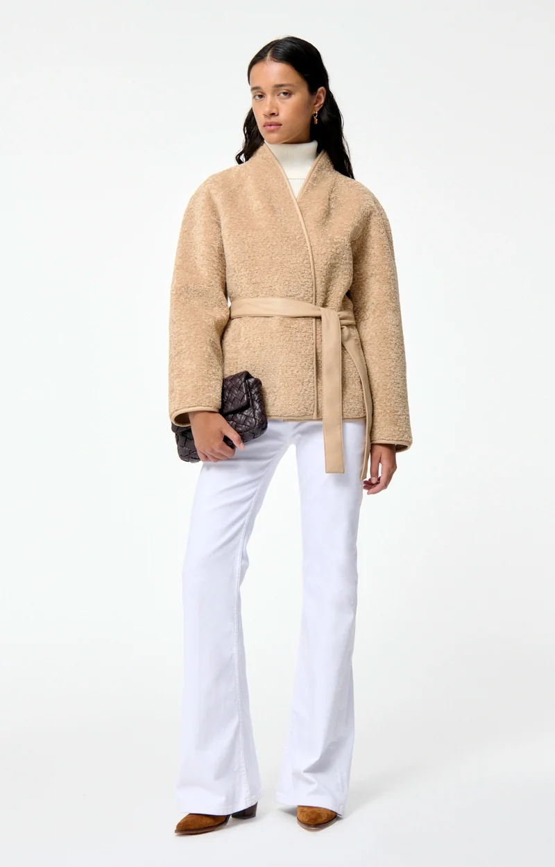 Vanessa bruno Veste Fur Biscuit