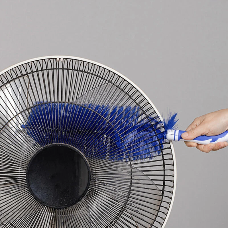 Flexible Mikrofaser Staubbürste | Biegsamer Staubwedel für Möbel, Ventilatoren & Schmale Zwischenräume | Waschbar