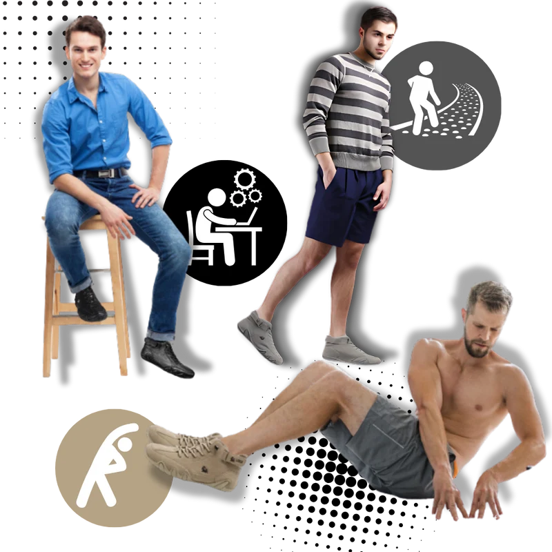 Baskets en daim ultra-confortables