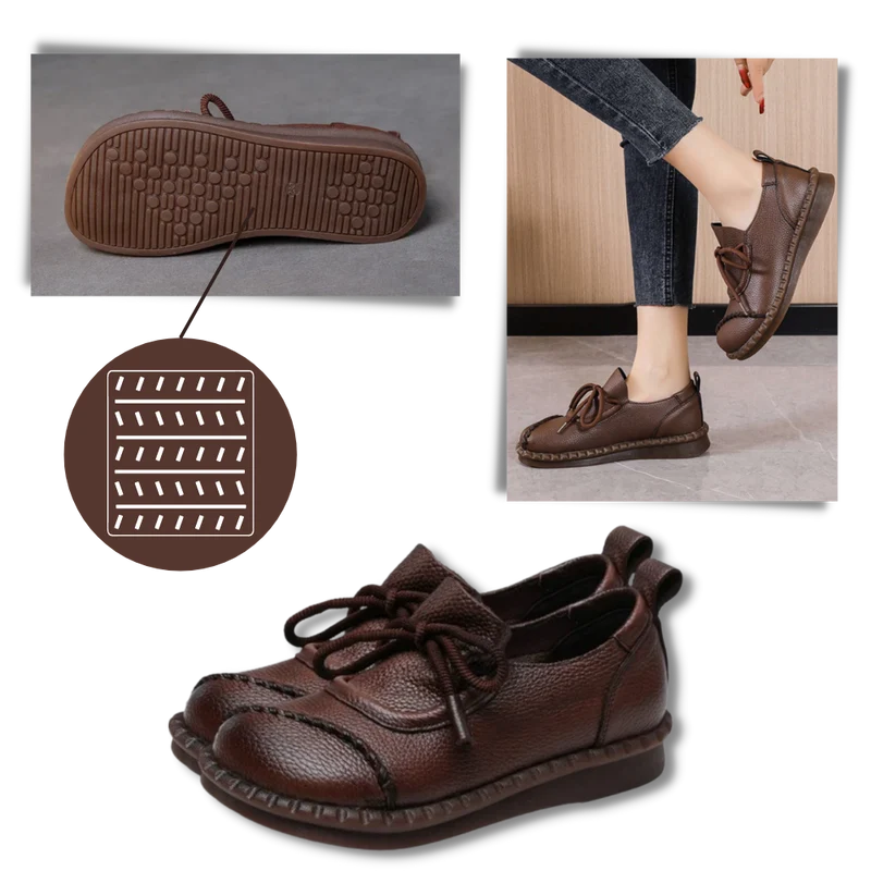 Mocassins à plate-forme absorbant les chocs
