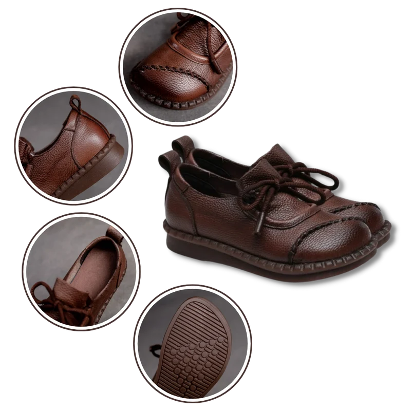 Mocassins à plate-forme absorbant les chocs