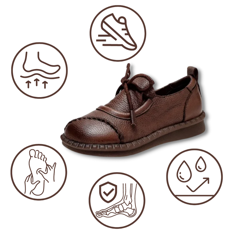 Mocassins à plate-forme absorbant les chocs