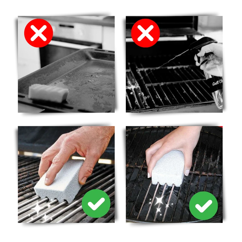 Pierre nettoyante pour grill multi-usages