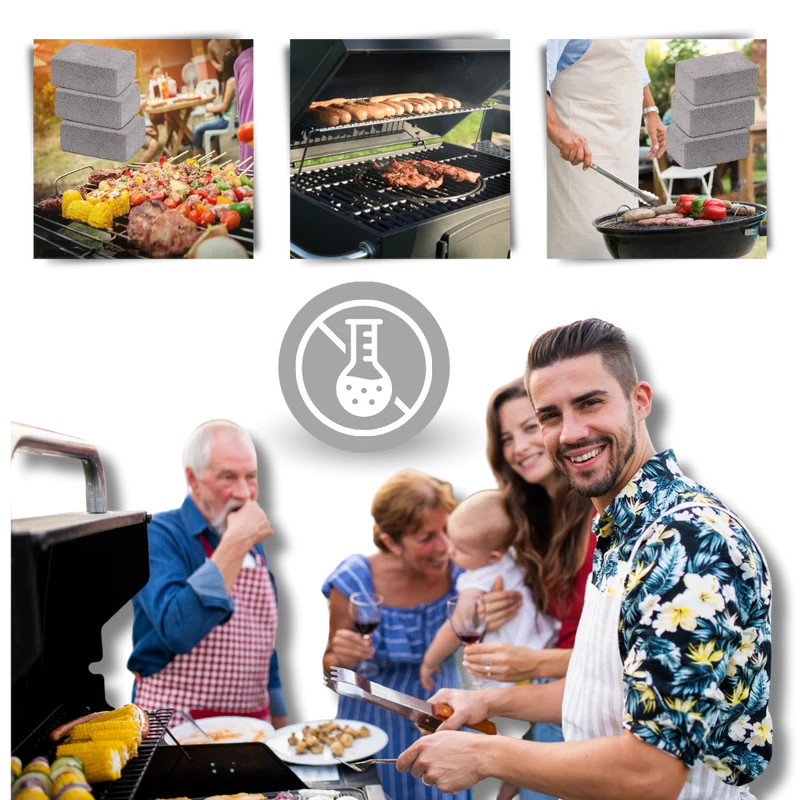 Pierre nettoyante pour grill multi-usages