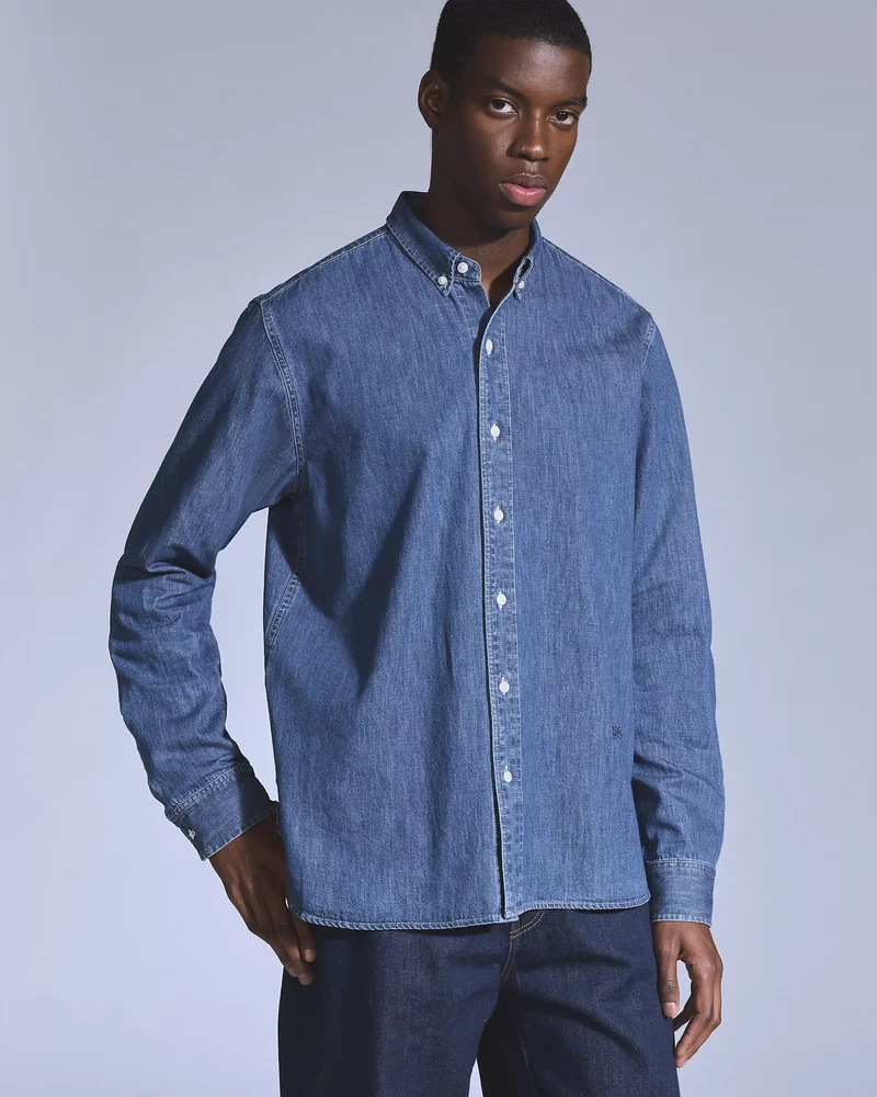 Levi's® Blue Tab Chemise en Denim Blue