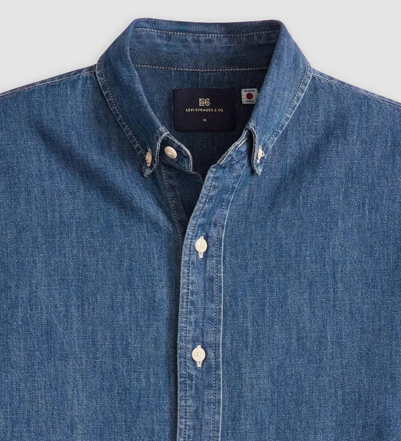 Levi's® Blue Tab Chemise en Denim Blue