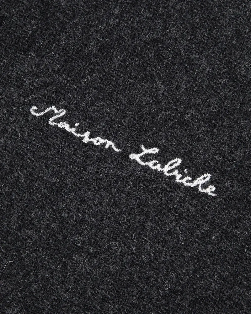 Maison Labiche Veste Sebasto en Laine Dark Heather Grey