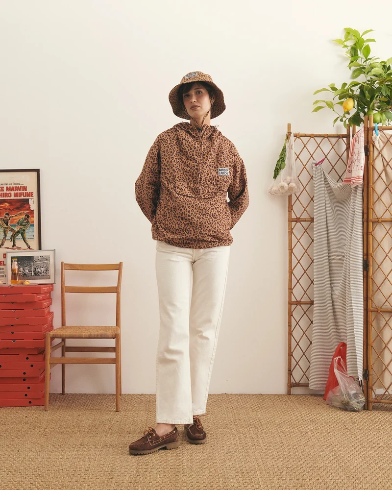 Maison Labiche Veste Kossuth Leopard Print