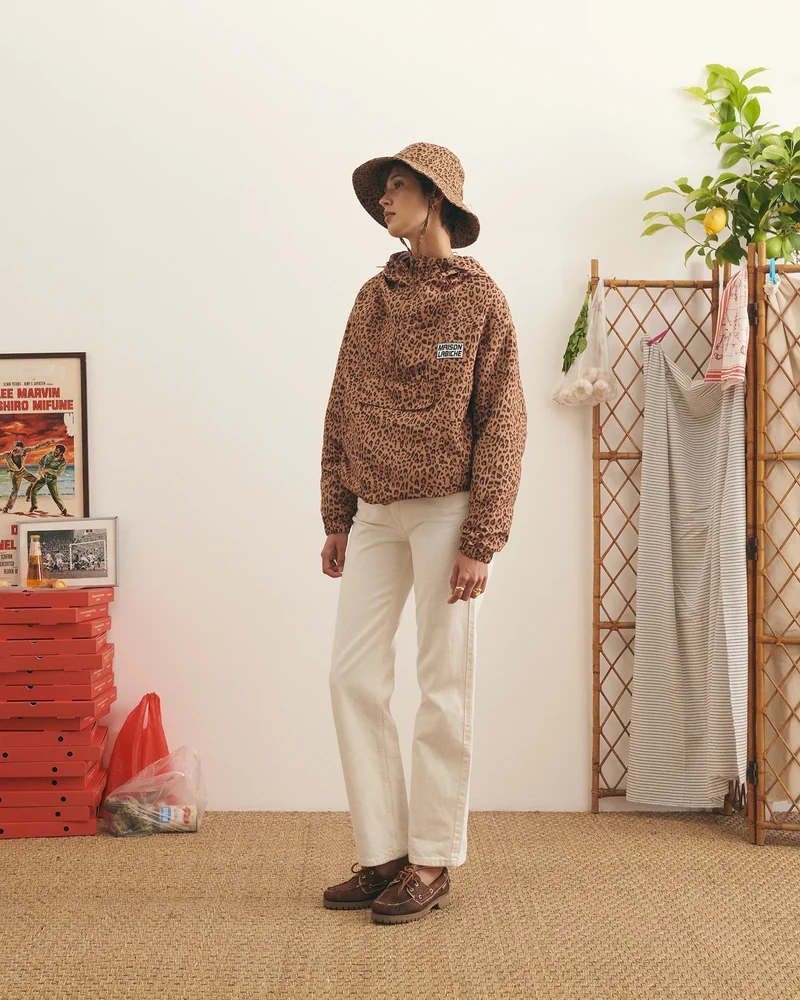 Maison Labiche Veste Kossuth Leopard Print