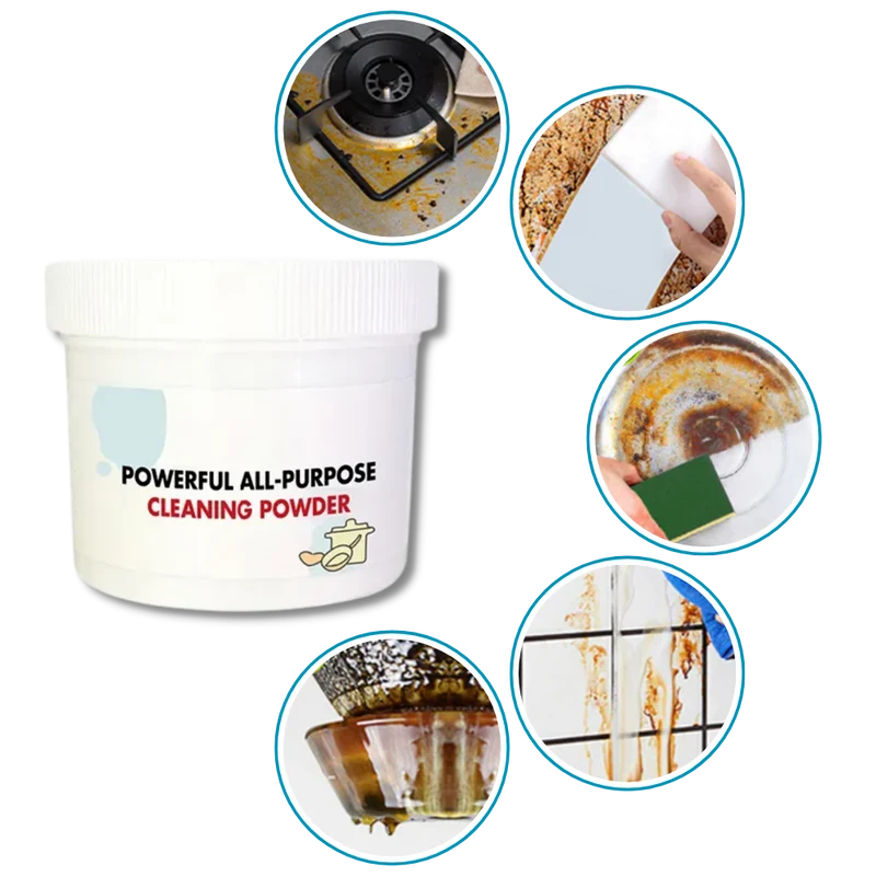 Poudre nettoyante douce tout usage