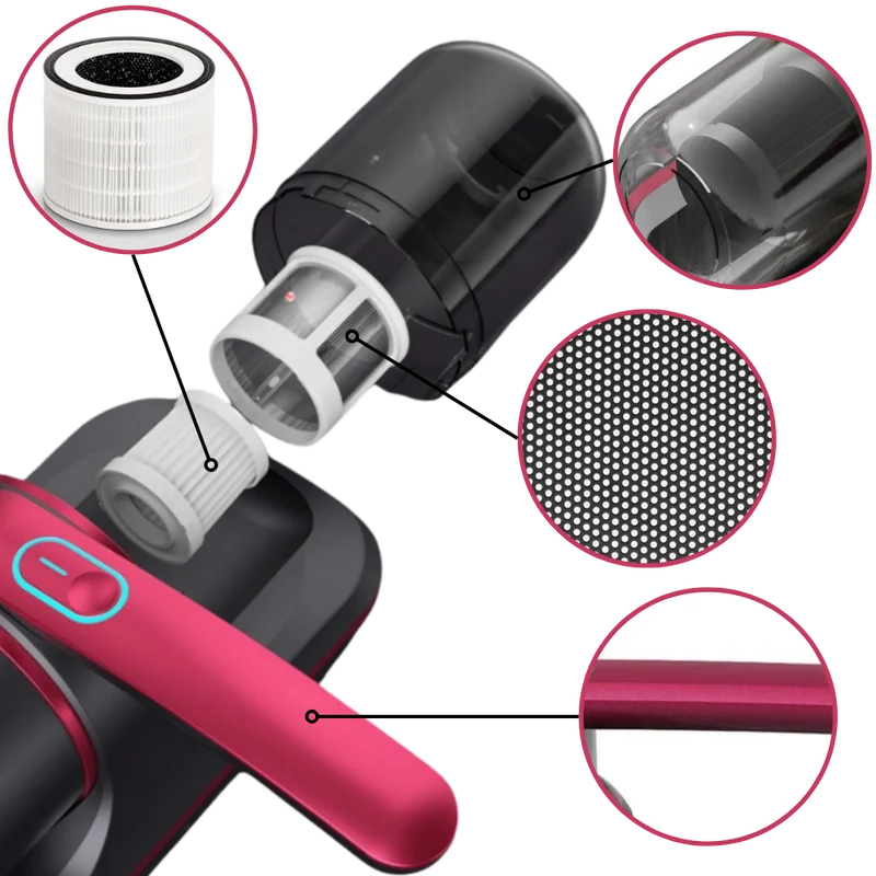 Aspirateur à acariens sans fil