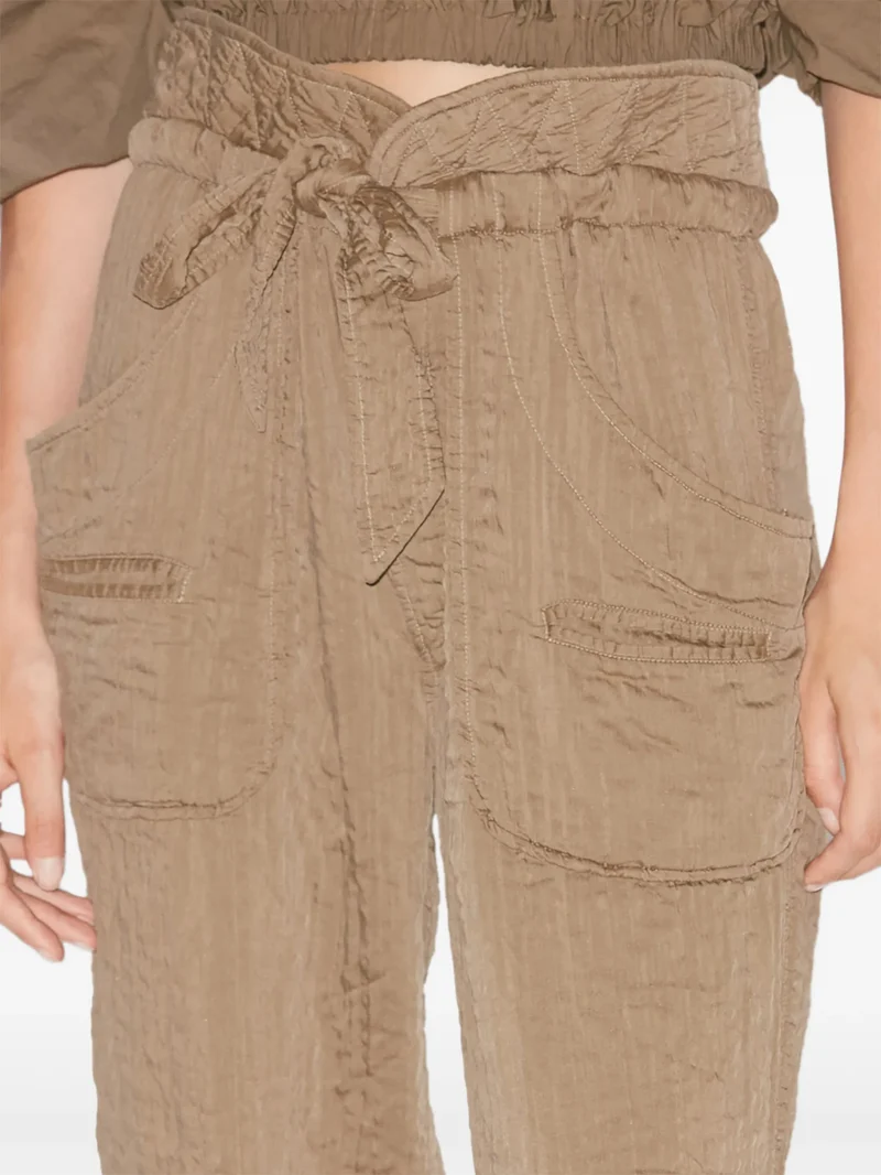 Isabel Marant Etoile Pantalon Serida Khaki