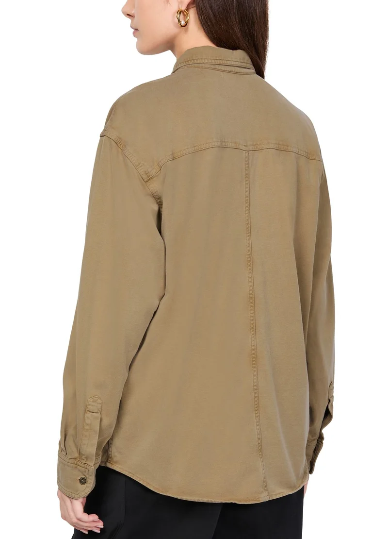 Isabel Marant Etoile Chemise Raquel Khaki