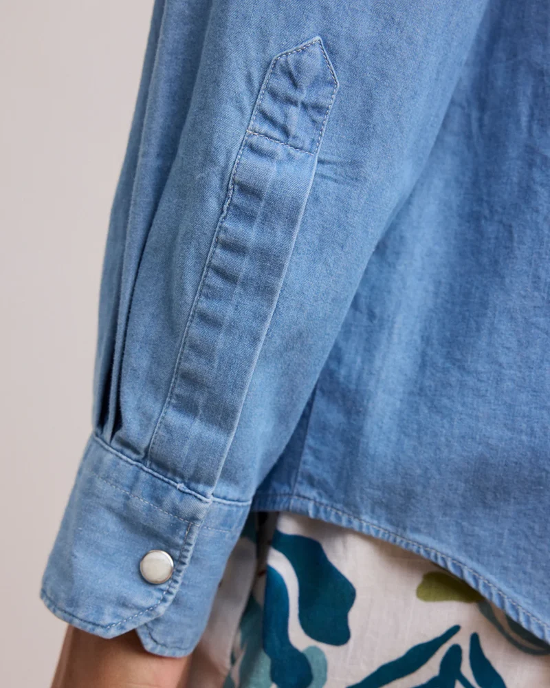 Hartford Chemise California Light Blue