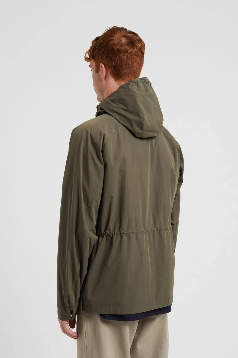 Norse Projects Veste Herluf Tech Poplin Ivy Green