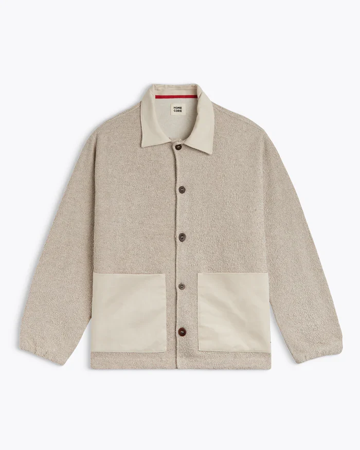 Homecore Veste Util en Chanvre Ecru