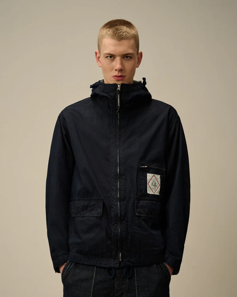 C.P. Company Veste Fili indigo Goggle Insignia Blue