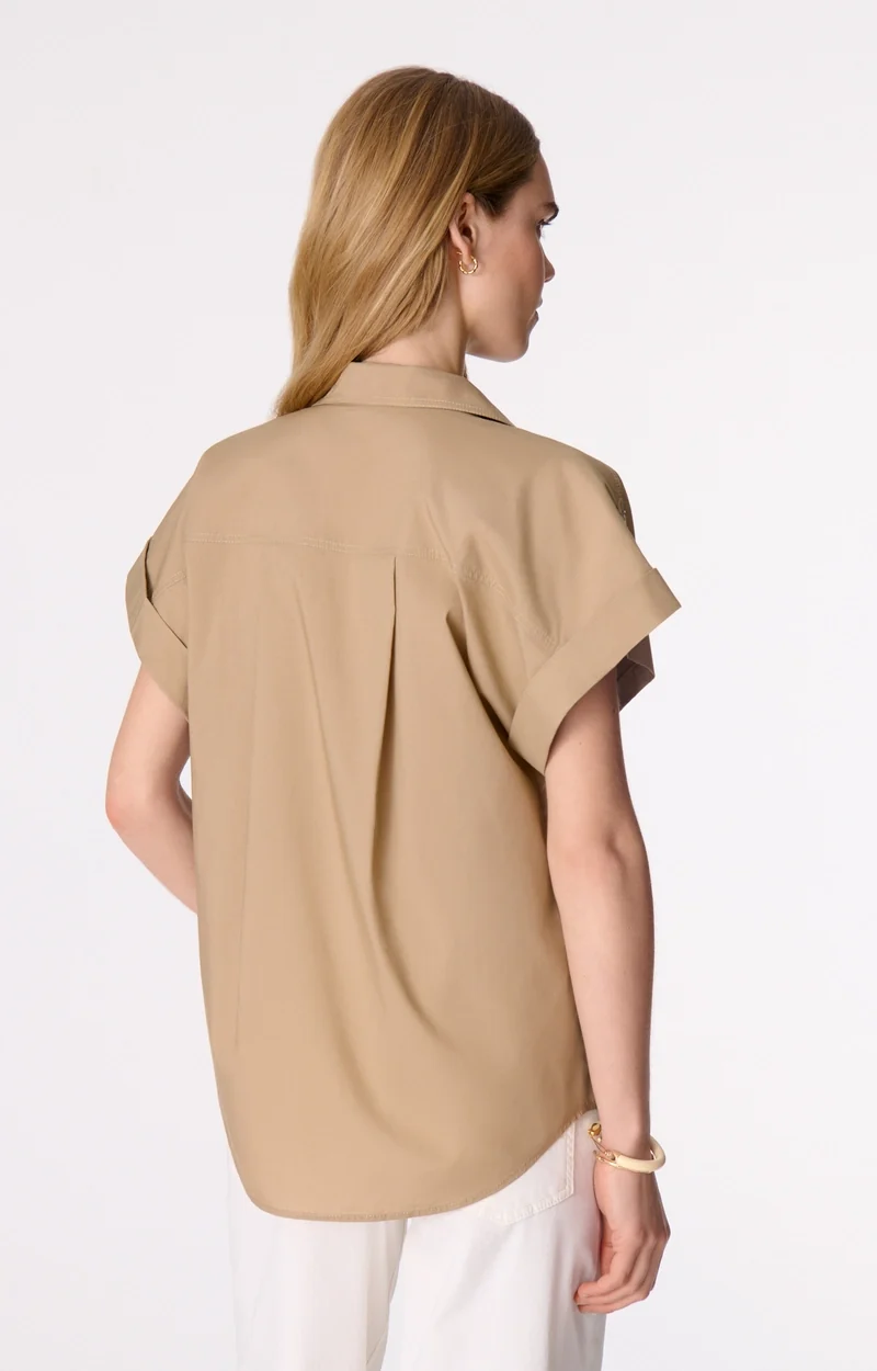 Vanessa bruno Chemise Eloen en Coton Blé