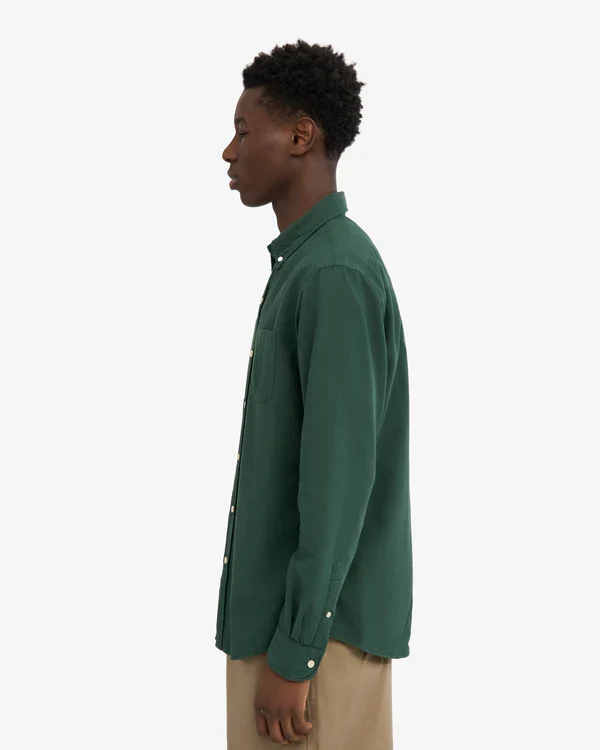 Colorful Standard Chemise Oxford Organic Emerald Green