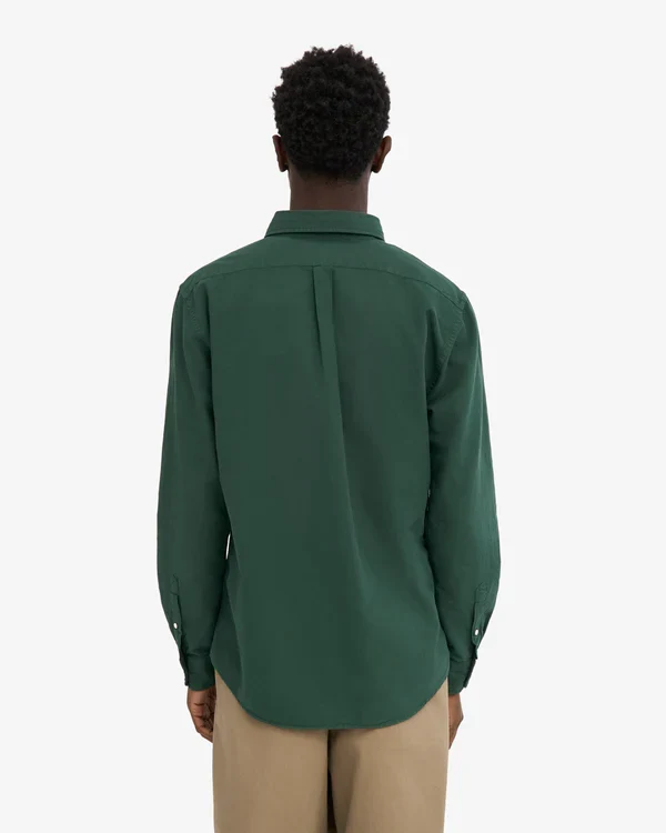Colorful Standard Chemise Oxford Organic Emerald Green