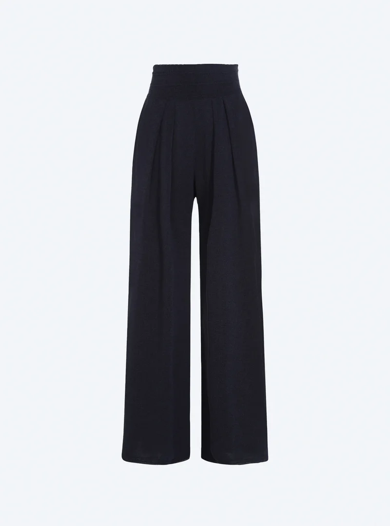 Molli Pantalon Lauren en Laine Mérinos Nuit