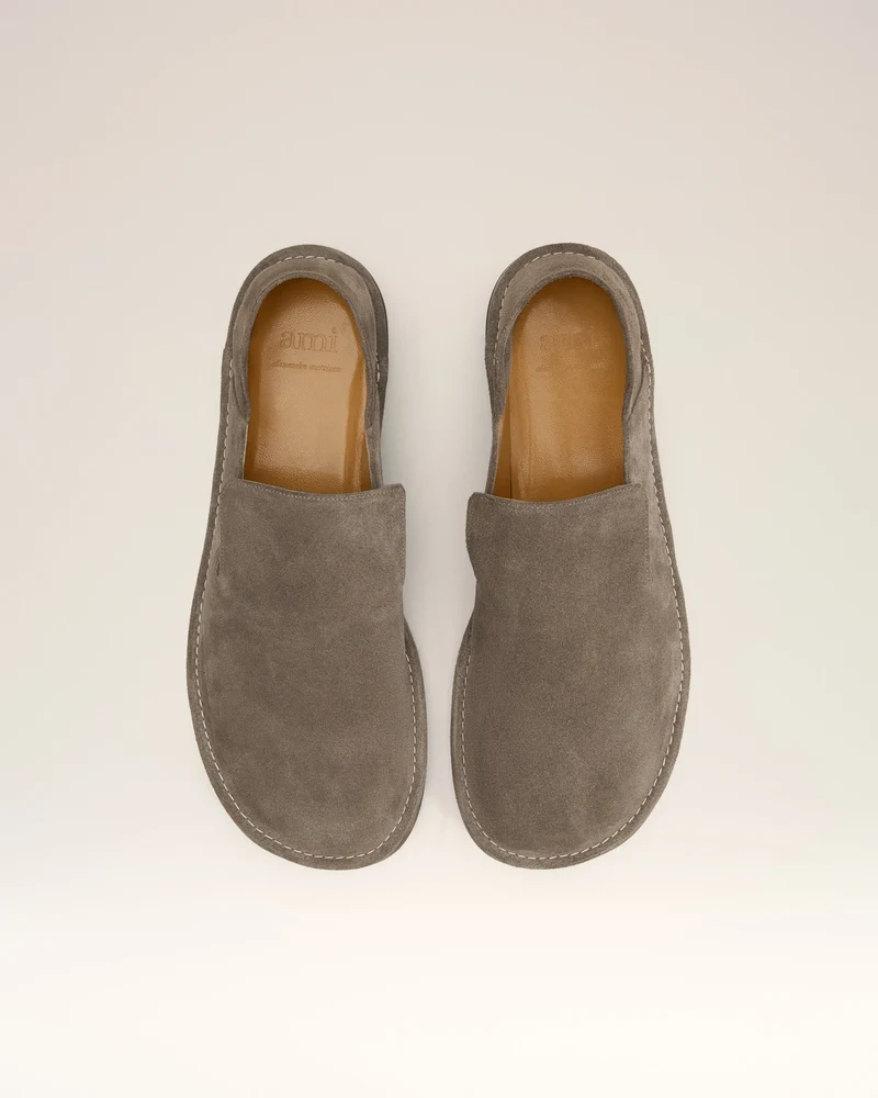 AMI Slippers Midi Cendre
