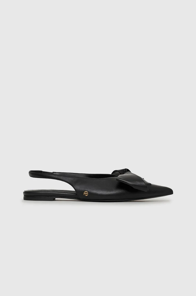 Anine Bing Ballerines Nina Black
