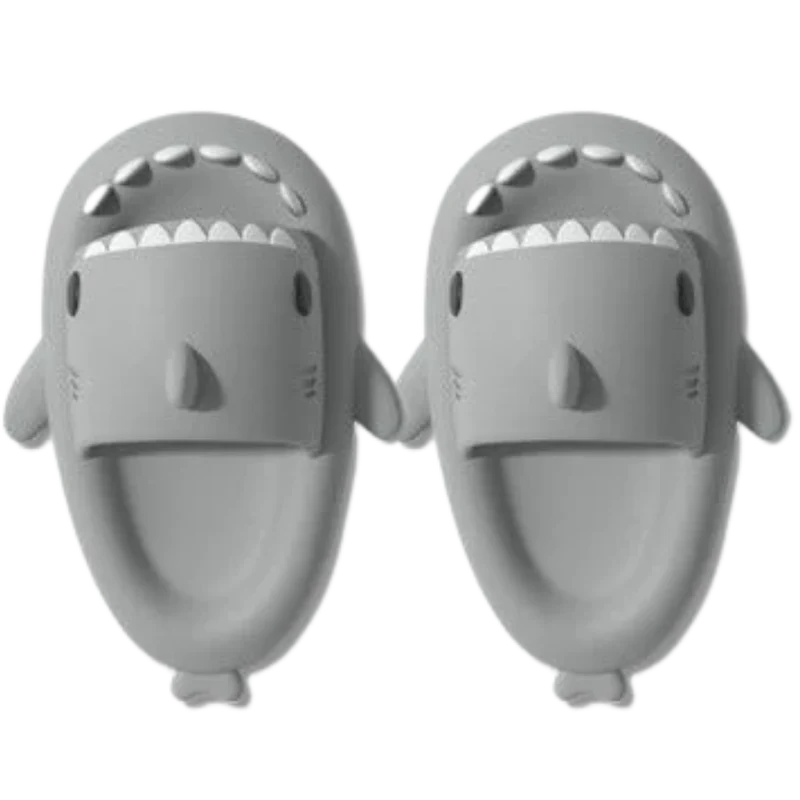 Chaussons de plage en forme de requin